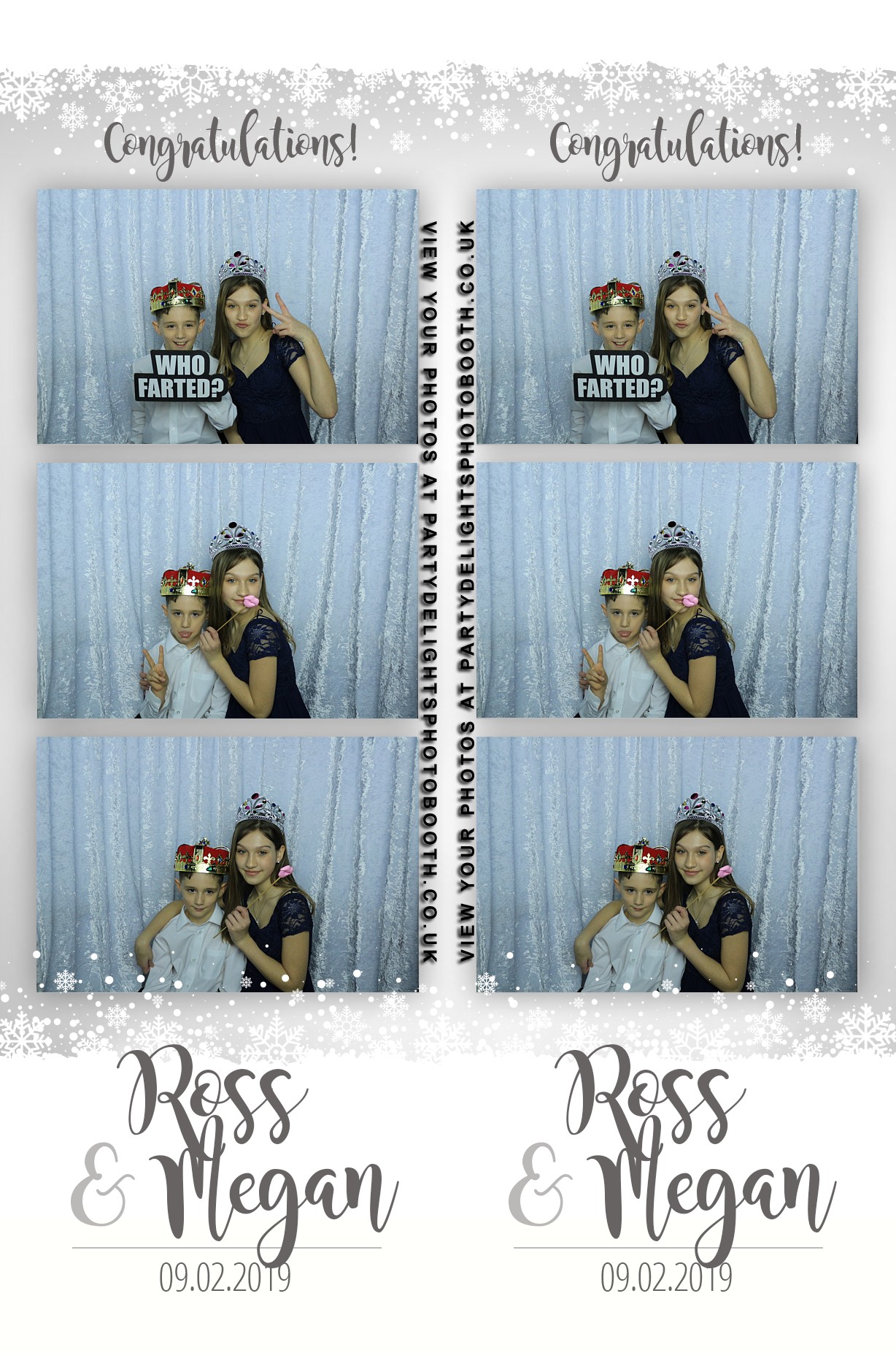 Ross and Megan’s Wedding - Prints | View more photos from the event at gallery.partydelightsphotobooth.co.uk/u/PartyDelightsPhotoBooth/Ross-and-Megan’s-Wedding-Prints